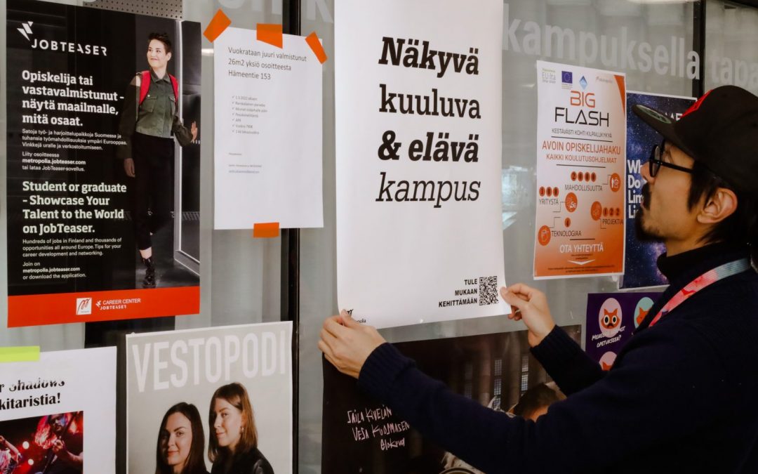 Kehittämässä hyvinvointia kampuksella