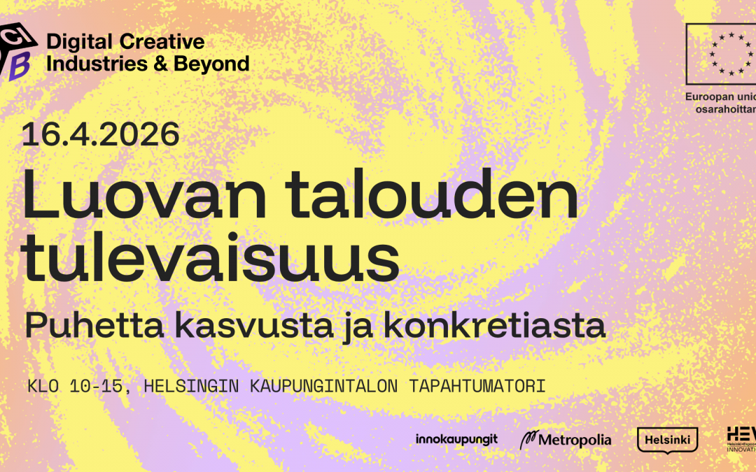 Luovan talouden tulevaisuus – puhetta kasvusta ja konkretiasta 16.4.2026