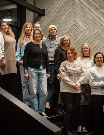 Vuoden 2025 pilottiohjelman osallistujat yhteiskuvassa.