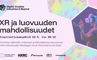 XR ja Luovuuden mahdollisuudet -inspiraatioaamupäivä 22.5.2025